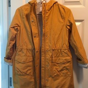 Old Navy girls 10/12 water resistant poplin jacket
